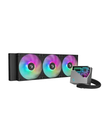 Deepcool  Aio Liquid Cooler Lt360 A-Rgb Black