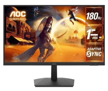Aoc Gaming Monitor 27" Fhd 180Hz Va 1Ms Black