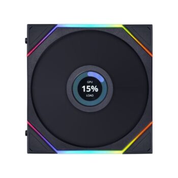 Lian Li Uni Fan Tl Lcd 140  Single Fan Black