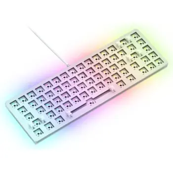 Glorious Gmmk2 Full Size Barebones Ansi Usa White