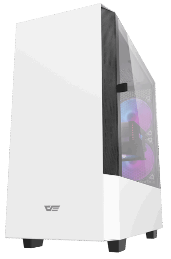 Darkflash Case Tempered Glass Atx Dlv22 White