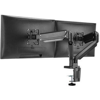 Twisted Minds Premium Dual Monitor Aluminum Arm Black