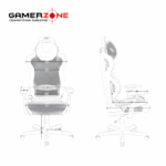 Dxracer Air Series Gaming Chair Grey Pink
