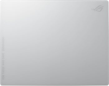 Asus Rog Moonstone Ace L Temp Glass  Mouse Pad Wht