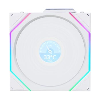 Lian Li Uni Fan Tl Lcd 140  Single Fan White