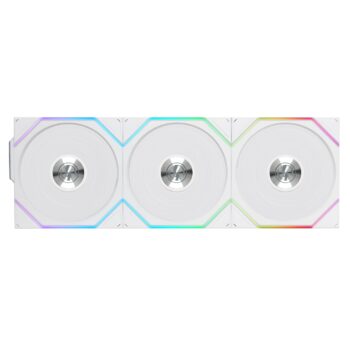 Lian Li Uni Fan Tl 120  Tripple Pack + Controller White