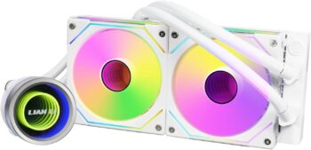 Lian Li Rgb Aio Cooler Ga Ii Trinity 240Mm White