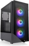 Thermaltake View 250 Tg Argb Mid Tower Case Blk