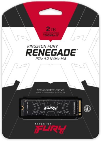 Kingston Fury Renegrade 2Tb M.2 Pcie 4.0 Nvme Internal Ssd