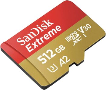 Sandisk Micro Sd Memory 512Gb