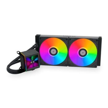 Lian Li Galahad Ii Lcd Argb 280Mm  Aio Cooler Black