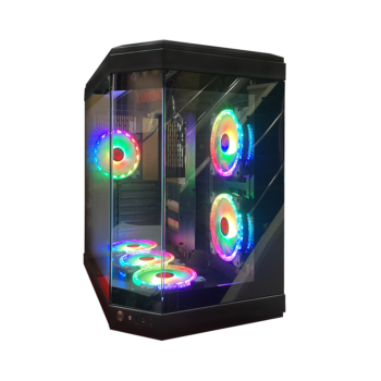 Wjcoolman Y40 Lcd 6F Rgb Case Black