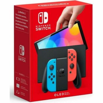Nitendo Switch Oled Console Neon Joycon