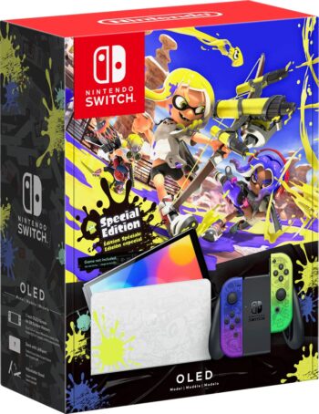 Nintendo Switch Oled Splatoon Edition