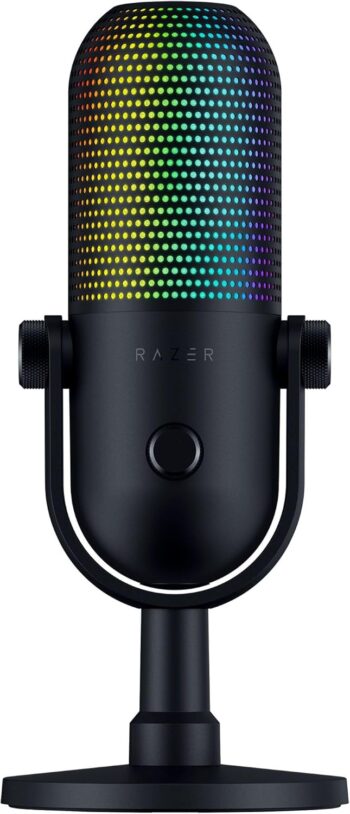 Razer Seiren V3 Chroma Rgb Usb Mic Quartz Edition
