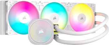 Corsair Nautilus Argb 360Mm Aio Cpu Cooler White