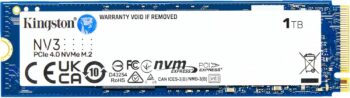 Kingston Nv3 1 Tb Pcie 4 Nvme M.2 Internal Ssd