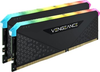Corsair Vengeance Rgb Rs 16Gb 2X8  3200 Mhz Ddr4 Ram Black