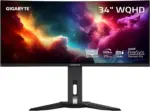 Gigabyte 34" Oled Wqhd 175 Hz 0.03 Ms 2..1 Hdmi Monitor