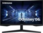Samsung 27" Odyssey G5 G55C Qhd 165Hz Curved Gaming Monitor