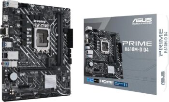 Asus Motherboard Prime H610M - E  Ddr4