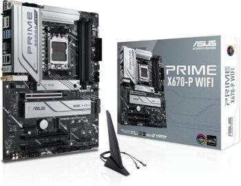 Asus Prme X670-P Wifi Am5 Amd Motherboard