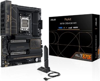 Asus Motherboard Proart X870E-Creator Wifi Am5 Ddr5