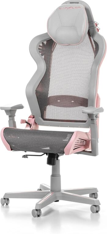 Dxracer Air Series Gaming Chair Grey Pink