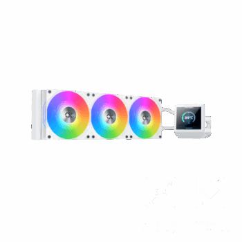 Xigmatek Connect 360 Arctic Argb Lcd Cpu Liquid Cooler Wh