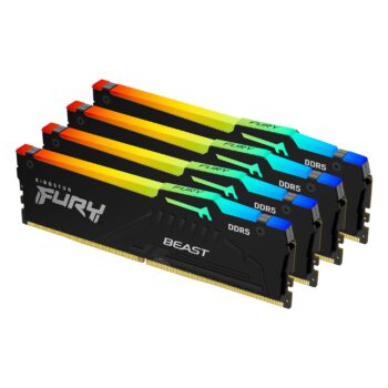Kingston Fury Beast 32Gb 2X16 5600Mhz Ddr5 Rgb Ram Black