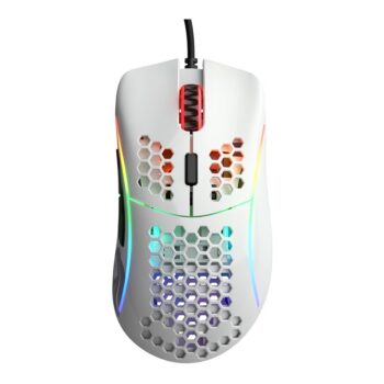 Glorious Model D Minus Gaming Mouse Glossy White