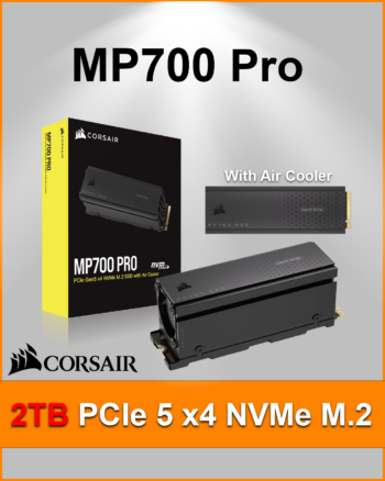 Corsair MP700 PRO 2TB PCIe 5 x4 NVMe 2.0 M.2