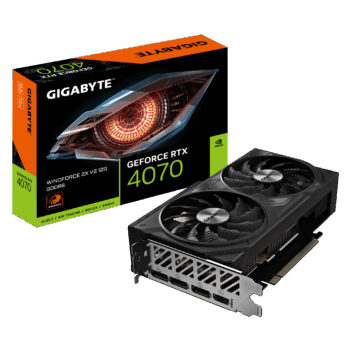 Gigabyte Rtx 4070 Windforce 2X Oc Gpu 12Gb