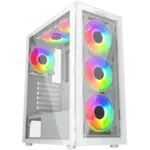 Twisted Minds Manic Shooter 03 Mid Tower Case White