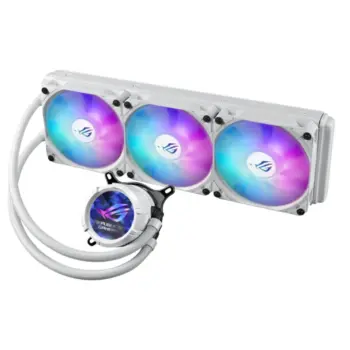 Asus Rog Strix Cpu Liquid Cooler Lc Iii 360 Argb Lcd Wh