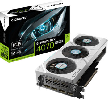 Gigabyte Rtx4070 Super Eagle Oc Ice Graphics Card 12Gb