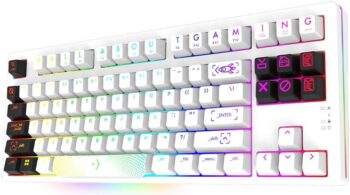 Aqirys Gaming Tkl Keyboard Aludra White