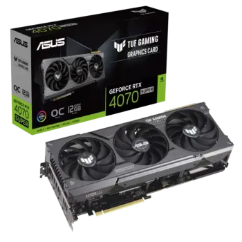 Asus Tuf Gaming Rtx 4070 Super 12Gb Oc Gddr6X Graphics Card