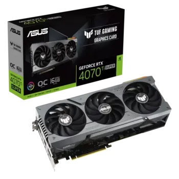 Asus Tuf Gaming Rtx 4070 Ti Super 16Gb Oc Gddr6X Graphics Card