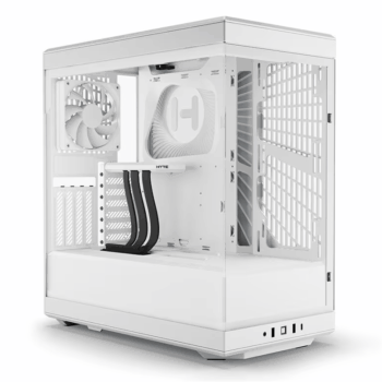 Hyte Gaming Case Y40 Mid Atx - White