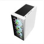 Wjcoolman Trio 4 Uni Fans Rgb Case White