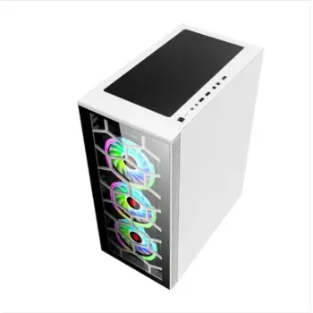 Wjcoolman Trio 4 Uni Fans Rgb Case White