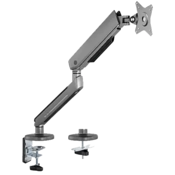 Twisted Minds Single Monitor Arm With Rgb Grey