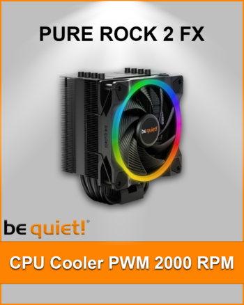 Be Quiet PURE ROCK 2 FX CPU Air Cooler Black