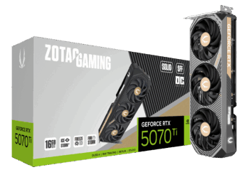 Zotac Rtx 5070 Ti Solid Sff Oc Gddr7 16 Gb Graphics Card