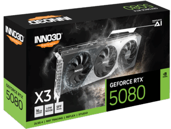 Inno3D Geforce Rtx 5080 X3 16Gb D7 Graphics Card