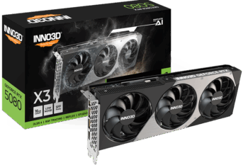 Inno3D Geforce Rtx 5080 X3 Oc Sff 16Gb D7 Graphics Card