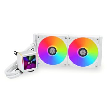 Lian Li Galahad Ii Lcd Argb 280Mm  Aio Cooler White
