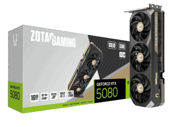 Zotac Rtx 5080 Solid Core Oc Gddr7 16 Gb Graphics Card