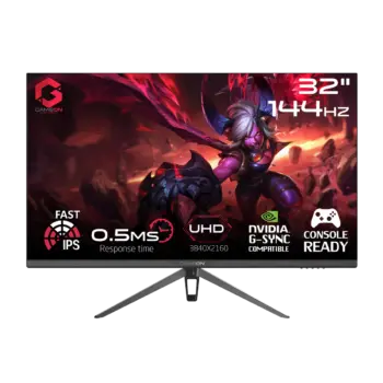 Gameon Uhd Monitor 32" Ips 144Hz 0.5Ms